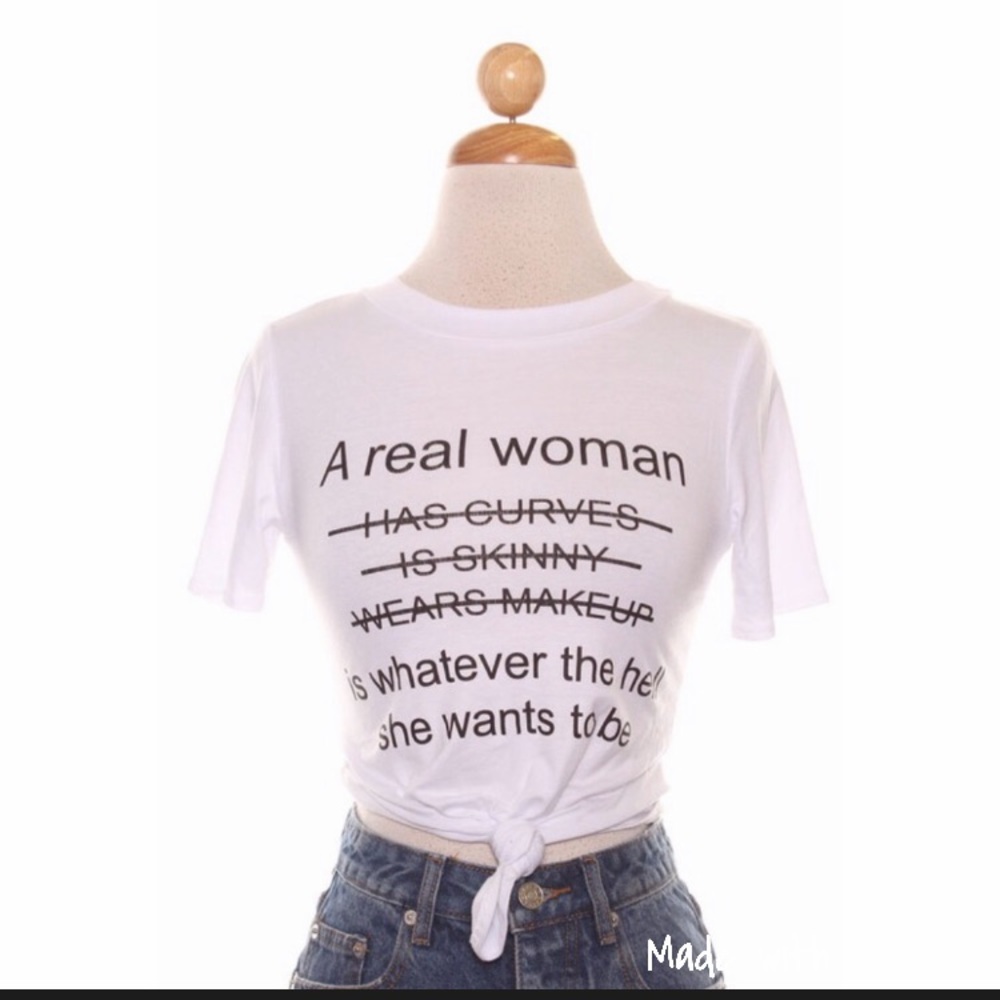 A Real Woman Tee